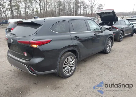 2022 Toyota Highlander Platinum из США, поврежденный, VIN 5TDFZRBH0NS189051